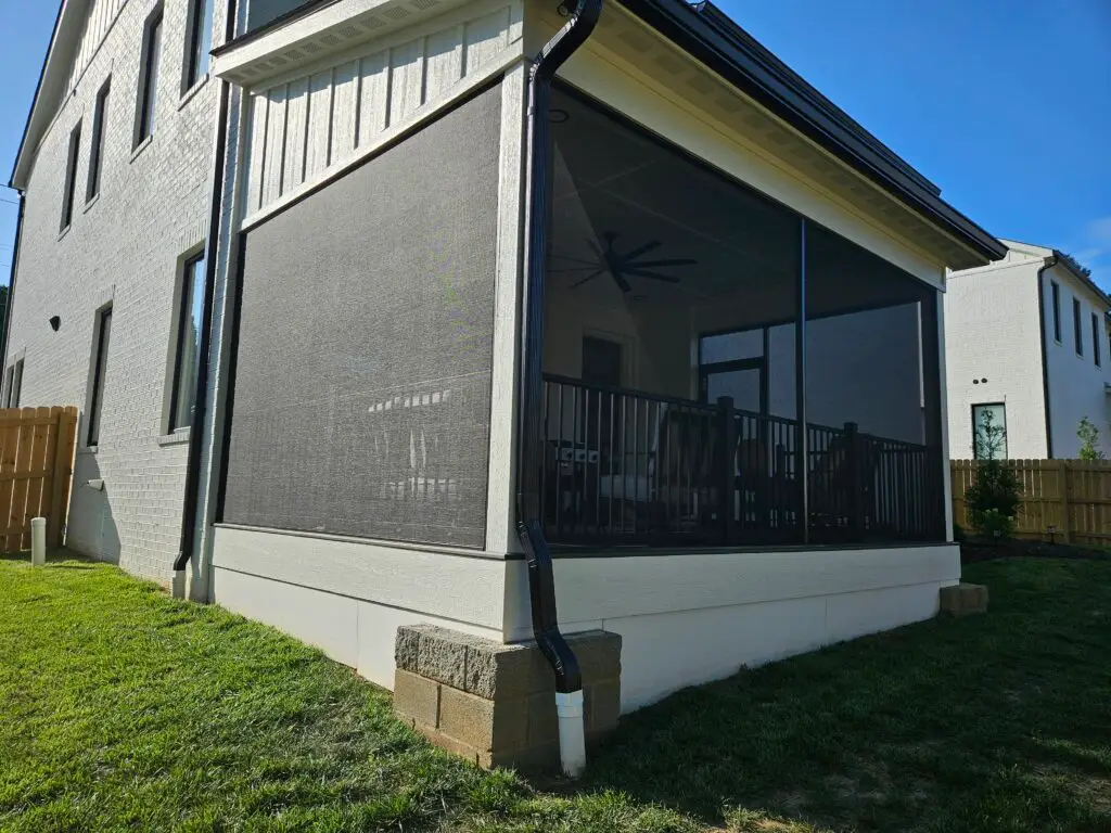 Screened Porch Installation in Newburgh — deck repair